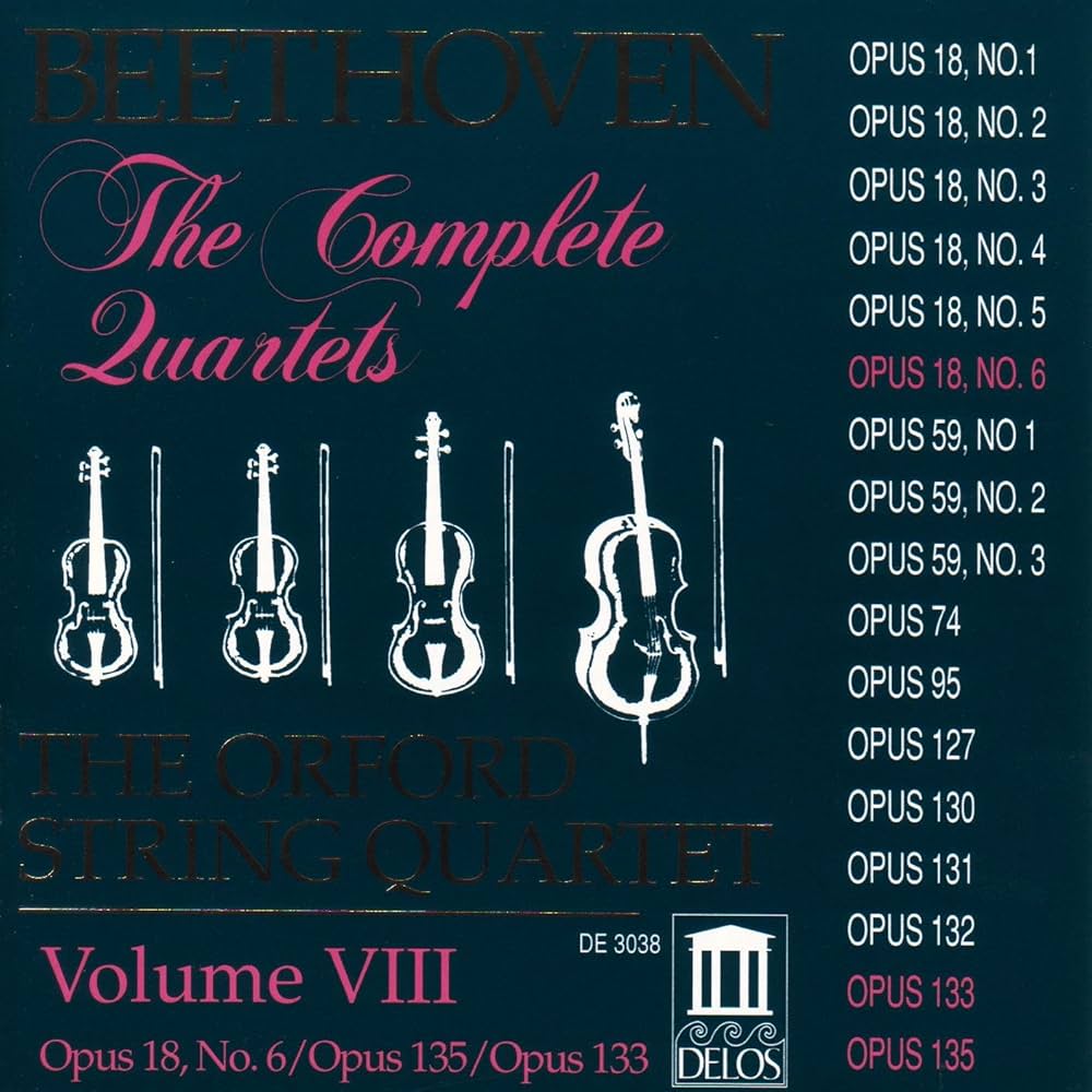 【8CD】 Beethoven – The Complete Quartets Ludwig van Beethoven, Orford String Quartet - Complete